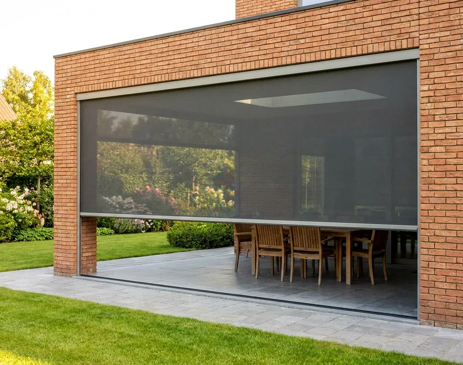 Zip screens & outdoor rooms fitted in a Stellies home